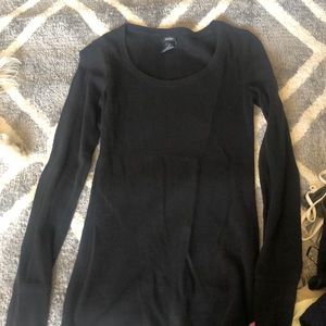 Long sleeve black shirt